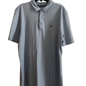 Travis Mathew Light Blue Polo Shirt